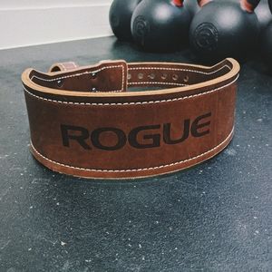 Rogue Olympic leather Weightlifting belt size L
